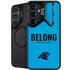 NFL Carolina Panthers Team Motto Galaxy S25 Kickstand Case